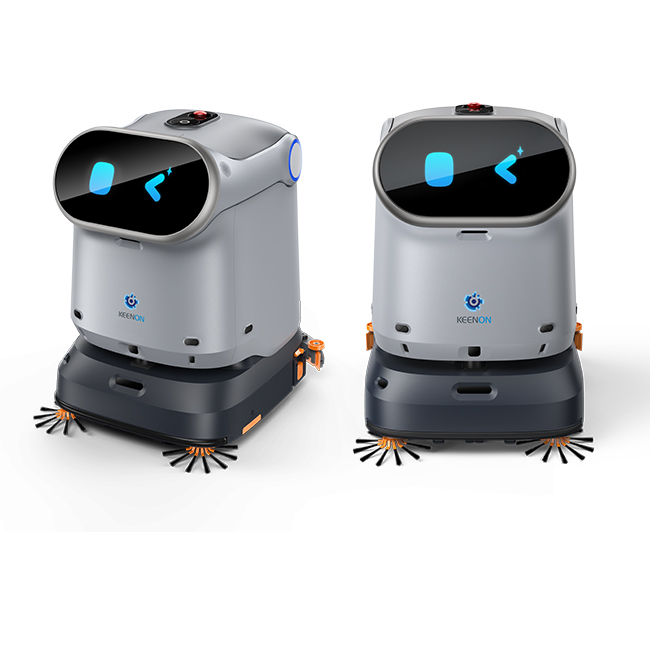 Dimensions et encombrement du robot nettoyeur Keenon C40