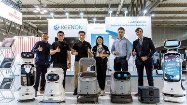KEENON RoboticsがISSA PULIRE 2025で欧州の新KLENBOTモデルを初披露