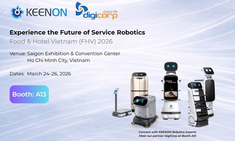 KEENON and DigiCorp to Showcase Service Robotics at Food & Hotel Vietnam 2026